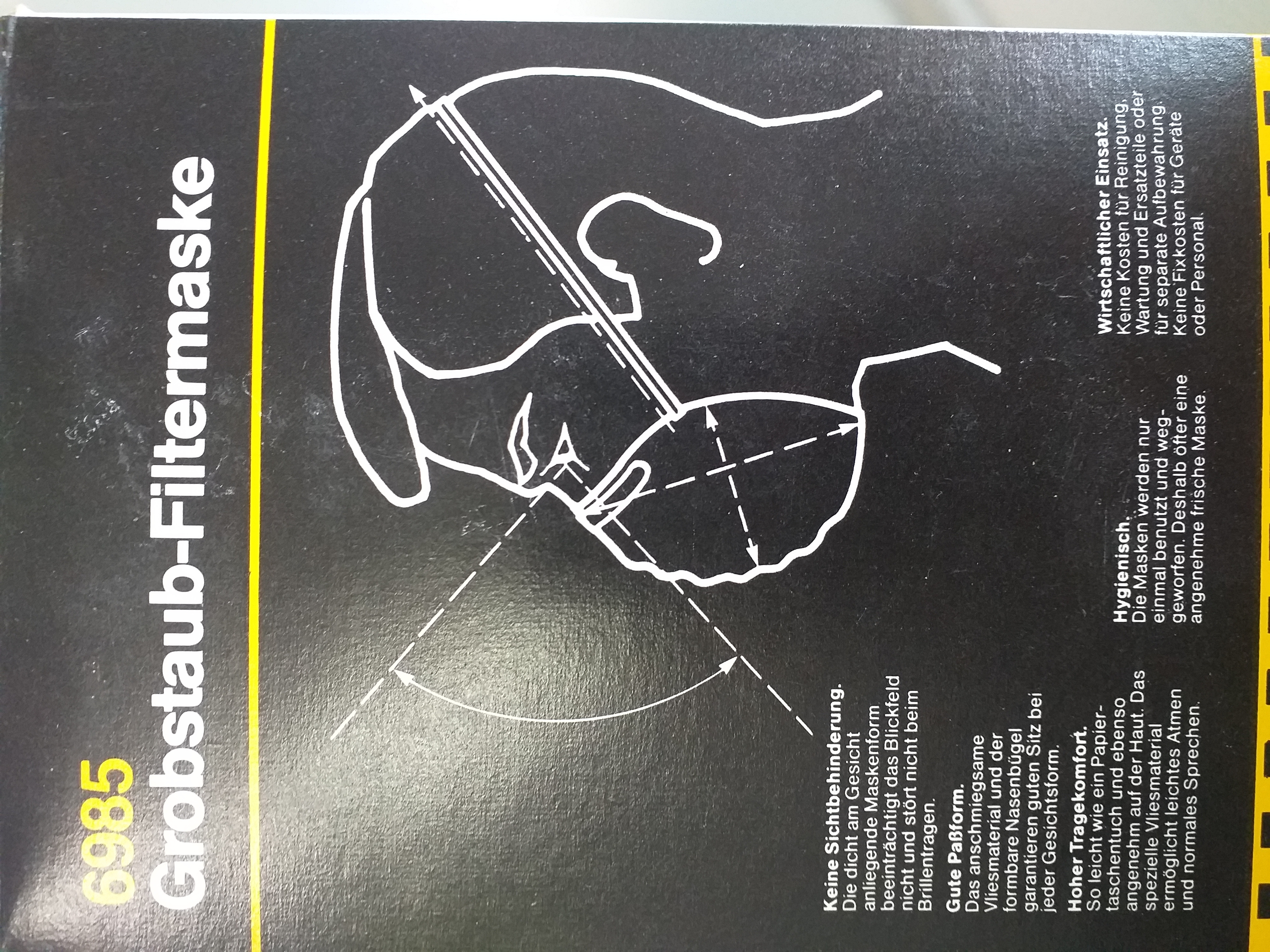 Staubmaske grob 3M Atemschutzmaske einfacher Gummi Staubmaske grob 3M Atemschutzmaske einfacher Gummi