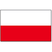 Flagge Polen 40 x 60 cm