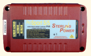 ProSport - Batterieladegerät 12V 2 x 5A ( 2 aus )