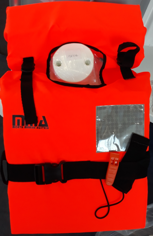 Rettungsweste MMA CE150N 50-70 kg orange ohnmachts