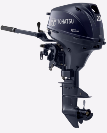 Aussenb.TOHATSU MFS20CS 13,3 kw,2 Zylinder 4 Takt